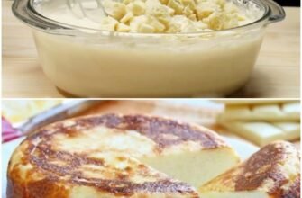 Cel mai delicios desert din lapte, ouă, griș și brânză