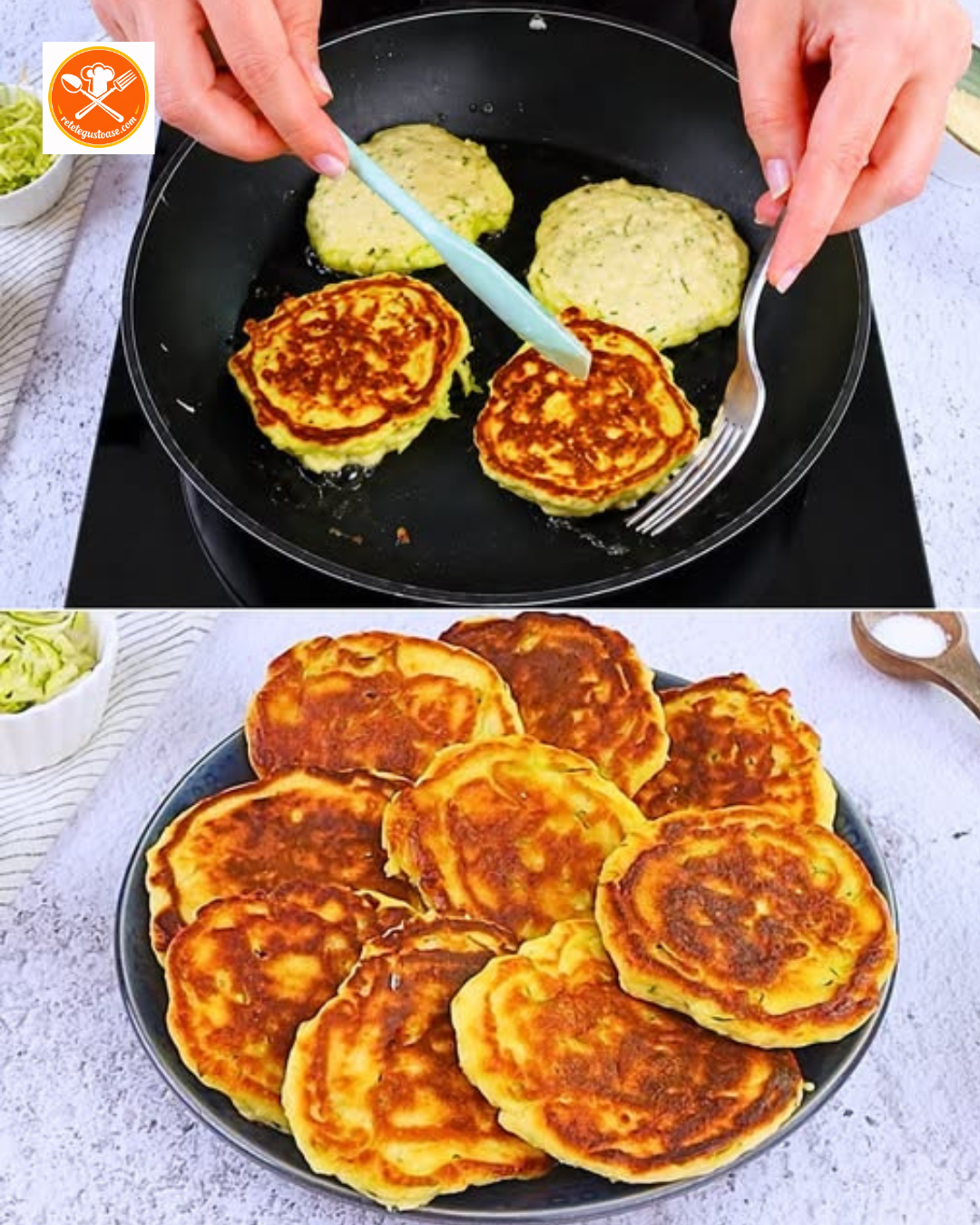 Chiftele de dovlecei pe care le vei adora 🥒✨ Crocante, cu brânză și gata în câteva minute!