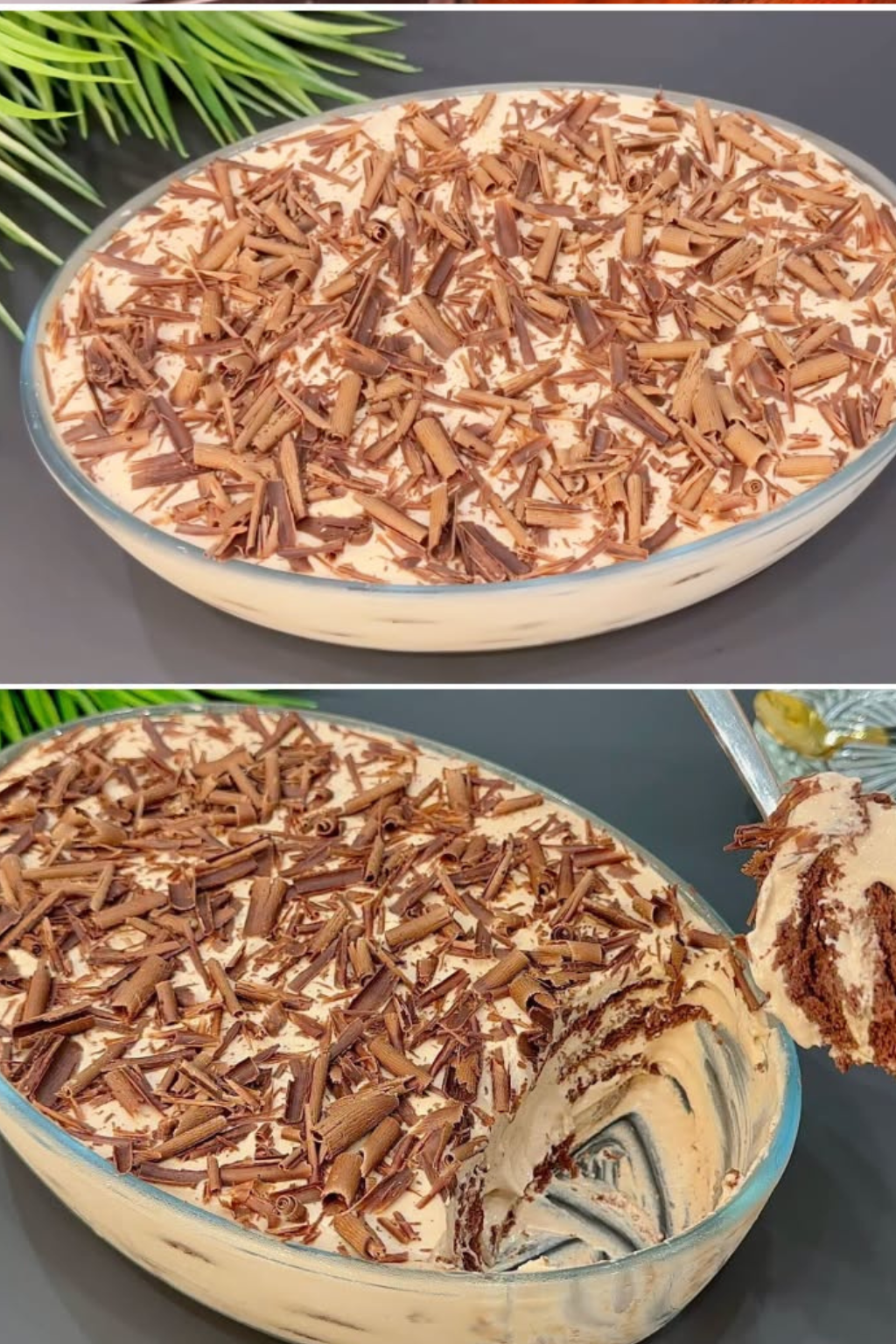 Desert fără coacere cu biscuiți și cremă de cafea