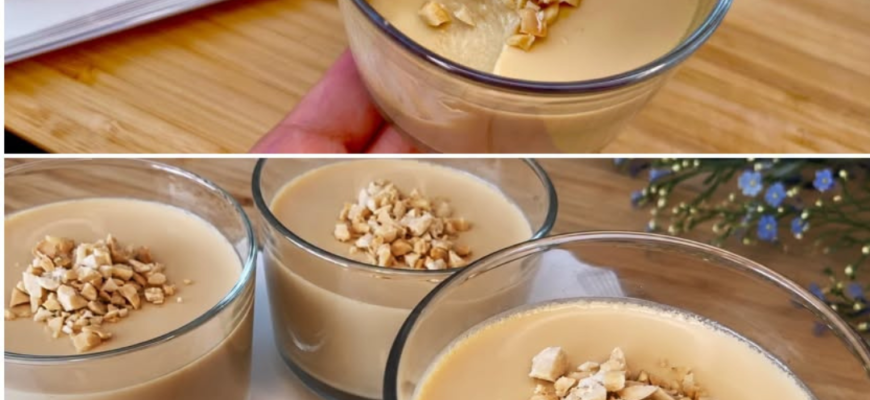 Desert fără coacere cu gust de caramel