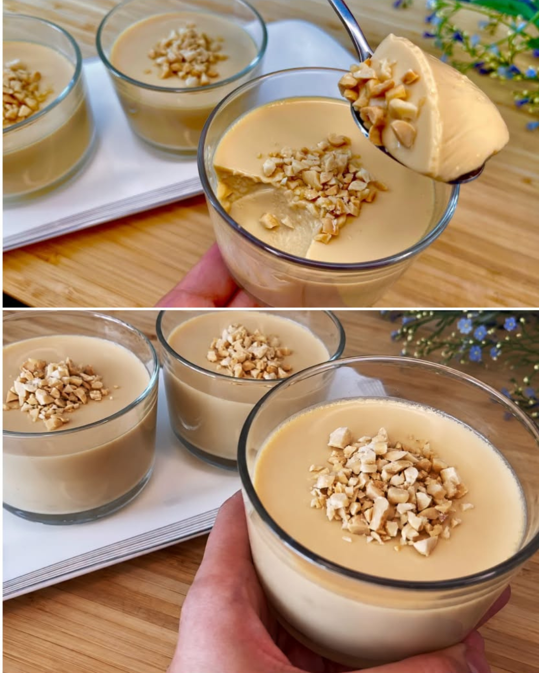Desert fără coacere cu gust de caramel