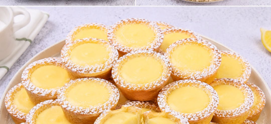 Mini tarte cu lămâie – deserturile delicate, parfumate și răcoritoare care cuceresc la fiecare îmbucătură