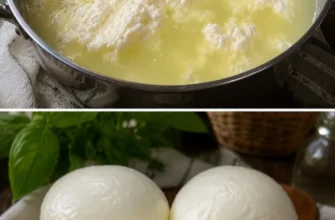 Mozzarella de casă fără cheag
