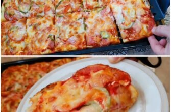 Pizza rapidă cu aluat pe bază de chefir