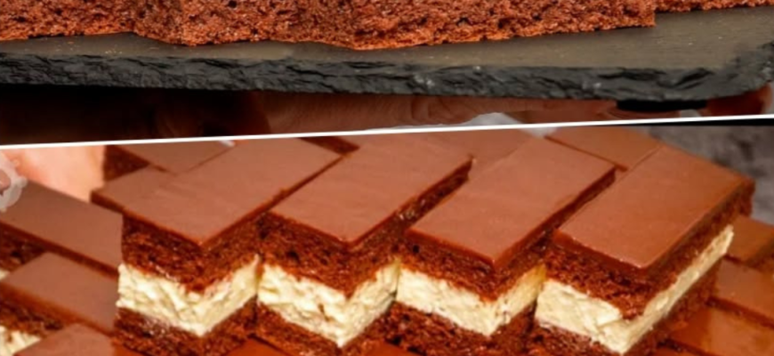 Prăjitură Kinder Felie de lapte, pufoasă și delicată