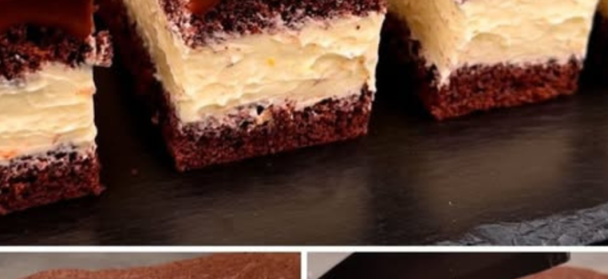 Prăjitură delicioasă de cremoasă care se topește în gură — Atât de ușor de făcut!