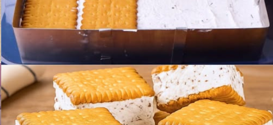 Prăjituri cu ingrediente simple, fără mașină de înghețată – desert cremos, rapid și delicios