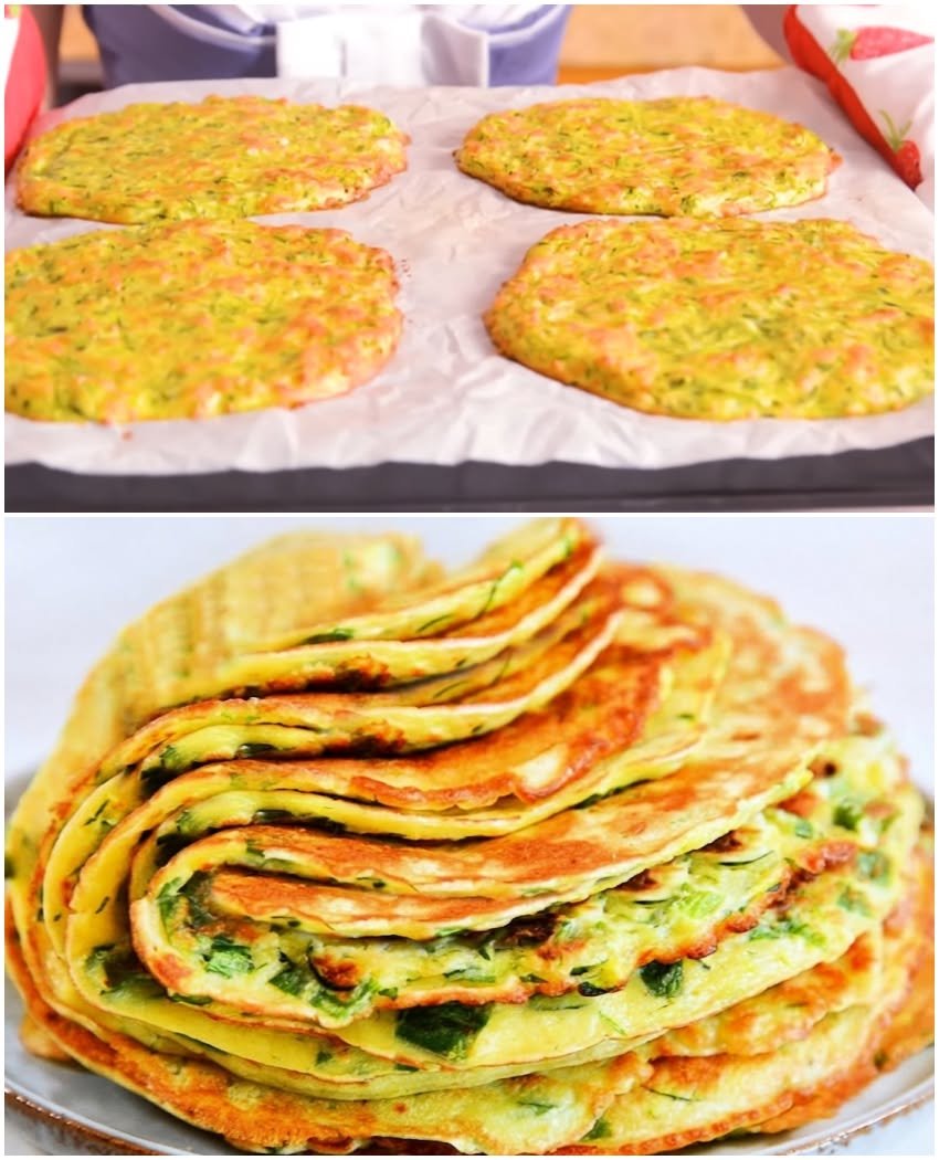  Turte din dovlecei și brânză, la cuptor