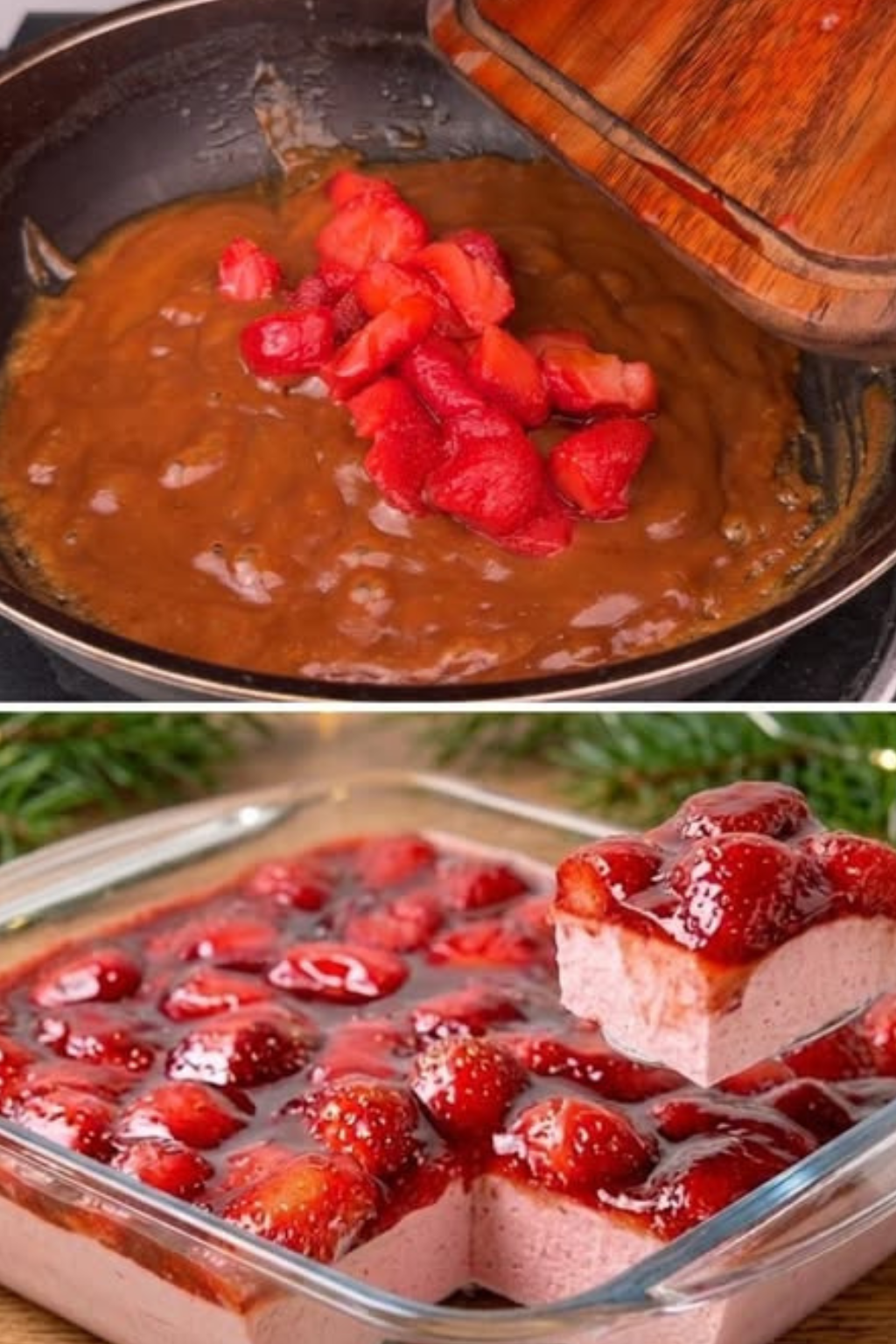 # Un desert de casă de care nu mă satur niciodată să-l mănânc! Fără cuptor! Fără gelatină! Rețeta simplă și delicioasă care cucerește pe toată lumea
Există deserturi care impresionează prin aspect, deserturi care impresionează prin ingrediente sofisticate, dar cele mai iubite sunt adesea cele simple, făcute în casă, care ne aduc aminte de momente frumoase petrecute alături de familie.
Acest desert fără cuptor și fără gelatină este exact genul de rețetă pe care o pregătești o dată și apoi o repeți mereu. Are o textură fină, o aromă delicată și un gust atât de echilibrat încât este aproape imposibil să te oprești după prima porție.
Secretul lui este combinația dintre ingrediente simple, crema catifelată și timpul de odihnă la rece, care transformă totul într-un desert elegant, asemănător celor din cofetării.
Nu ai nevoie de un cuptor încins, nu ai nevoie de tehnici complicate și nici de ingrediente greu de găsit. Cu câteva produse de bază poți crea un desert perfect pentru familie, musafiri sau pentru momentele când vrei să te răsfeți cu ceva dulce.
---
# De ce acest desert este atât de special
Într-o lume în care multe rețete devin din ce în ce mai complicate, uneori cele mai bune rezultate vin din preparate simple.
Acest desert are câteva avantaje care îl fac atât de apreciat
nu necesită coacere;
nu conține gelatină;
se pregătește ușor;
are o textură cremoasă și delicată;
poate fi adaptat după gust;
este potrivit pentru orice anotimp;
ingredientele sunt accesibile.
Este perfect pentru zilele călduroase când nu vrei să pornești cuptorul, dar și pentru momentele când ai nevoie de un desert rapid și elegant.
---
# Ingrediente pentru un desert perfect
## Pentru baza desertului
300 g biscuiți simpli sau digestivi;
120 g unt topit;
2 linguri lapte (dacă este nevoie).
## Pentru crema fină
500 g cremă de brânză sau mascarpone;
400 ml smântână pentru frișcă rece;
120 g zahăr pudră;
1 linguriță extract de vanilie;
coajă rasă de lămâie (opțional).
## Pentru stratul aromat
300 g fructe proaspete (căpșuni, zmeură, afine sau fructe de pădure);
2 linguri zahăr;
câteva picături de zeamă de lămâie.
## Pentru decor
fructe proaspete;
fulgi de ciocolată;
cacao;
nuci mărunțite;
biscuiți zdrobiți.
---
# Pregătirea bazei crocante
Primul pas este pregătirea bazei.
Zdrobește biscuiții până obții o textură fină. Poți folosi un robot de bucătărie sau îi poți pune într-o pungă și îi poți mărunți cu un sucitor.
Adaugă untul topit și amestecă bine.
Compoziția trebuie să aibă consistența nisipului umed și să se lege ușor.
Pune amestecul într-o tavă sau într-o formă de tort cu pereți detașabili.
Presează bine cu ajutorul unui pahar sau al unei linguri pentru a obține un strat uniform.
Lasă baza la frigider aproximativ 20–30 de minute.
Acest pas este important deoarece untul se întărește și oferă stabilitate desertului.
---
# Cum prepari crema fără gelatină
Unul dintre cele mai mari avantaje ale acestei rețete este că obții o cremă fermă și fină fără să folosești gelatină.
Secretul este temperatura ingredientelor și modul de amestecare.
Smântâna pentru frișcă trebuie să fie foarte rece.
Bate-o până când devine pufoasă și formează vârfuri ferme.
Separat, amestecă crema de brânză sau mascarpone cu zahărul pudră și vanilia.
Nu amesteca excesiv, deoarece crema poate deveni prea moale.
Încorporează frișca treptat, cu mișcări delicate, pentru a păstra textura aerată.
Vei obține o cremă fină, catifelată și stabilă.
---
# Pregătirea stratului de fructe
Fructele sunt elementul care aduce prospețime desertului.
Spală fructele și taie-le dacă sunt mai mari.
Pune-le într-o crăticioară cu zahărul și zeama de lămâie.
Gătește-le câteva minute la foc mic până când își lasă aroma.
Lasă compoziția să se răcească complet înainte de folosire.
Dacă preferi un desert mai proaspăt, poți folosi fructele crude direct.
---
# Asamblarea desertului
Scoate baza din frigider.
Pune crema de brânză peste stratul de biscuiți și nivelează cu o spatulă.
Adaugă stratul de fructe răcit.
Poți crea mai multe straturi alternând crema și fructele pentru un aspect spectaculos.
La final decorează după preferință.
Pune desertul la frigider pentru cel puțin 4 ore.
Ideal este să îl lași peste noapte, deoarece aromele se combină mai bine.
---
# Secretul gustului extraordinar
Acest desert este atât de apreciat datorită contrastului dintre texturi
baza crocantă de biscuiți;
crema fină și aerată;
fructele aromate și ușor acrișoare.
Fiecare linguriță oferă o combinație perfect echilibrată.
Nu este prea dulce, nu este greu și poate fi savurat cu plăcere chiar și după o masă consistentă.
---
# Trucuri pentru un rezultat de cofetărie
## Folosește ingrediente reci
Pentru o cremă reușită, smântâna și crema de brânză trebuie să fie reci.
## Nu grăbi timpul de răcire
Chiar dacă desertul se pregătește rapid, perioada de odihnă este importantă.
## Alege fructe aromate
Fructele de sezon oferă cel mai bun gust.
## Nu exagera cu zahărul
Lasă aromele naturale ale ingredientelor să se simtă.
---
# Variante delicioase ale acestei rețete
## Desert cu ciocolată
Adaugă cacao în cremă sau folosește biscuiți cu cacao pentru bază.
Poți adăuga și bucățele mici de ciocolată pentru un gust mai intens.
## Desert cu lămâie
Adaugă coajă de lămâie și puțin suc pentru o variantă răcoritoare.
Este perfect pentru zilele de vară.
## Desert cu caramel
Un strat subțire de caramel transformă complet aroma.
## Desert cu banane
Bananele se potrivesc excelent cu crema fină și baza de biscuiți.
---
# Cum îl servești
Acest desert poate fi servit la
aniversări;
mese festive;
reuniuni de familie;
sărbători;
cafeaua de dimineață;
momente speciale.
Poți tăia felii elegante sau îl poți servi în pahare individuale pentru un aspect modern.
---
# Cum se păstrează
Păstrează desertul acoperit în frigider.
Se menține proaspăt aproximativ 3 zile.
De multe ori este chiar mai gustos a doua zi, deoarece crema capătă o textură mai bogată, iar aromele se combină perfect.
---
# De ce familia va cere mereu această rețetă
Pentru că este un desert care oferă satisfacție fără efort.
Are gust de prăjitură elaborată, dar se pregătește simplu.
Este dulce, cremos, răcoritor și potrivit pentru toate vârstele.
Când ai nevoie de o idee rapidă pentru ceva special, această rețetă este alegerea perfectă.
---
# Concluzie
Un desert de casă fără cuptor și fără gelatină poate fi la fel de spectaculos ca orice prăjitură complicată. Cu ingrediente simple, puțină răbdare și multă dragoste, poți pregăti un desert care va deveni rapid preferatul familiei.
Textura fină, crema delicată și aroma ingredientelor proaspete fac din această rețetă una pe care nu te vei sătura niciodată să o pregătești și să o savurezi.
Este dovada că uneori cele mai memorabile deserturi sunt cele mai simple.