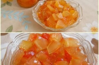Dulceață din Coji de Pepene Roșu