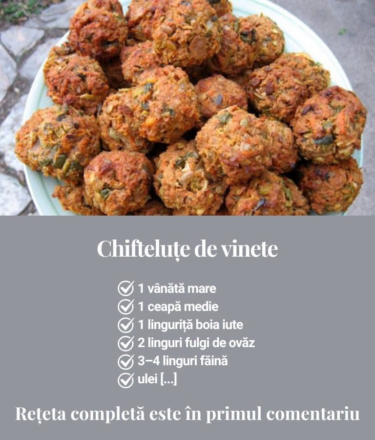 🥙 Chifteluțe de vinete