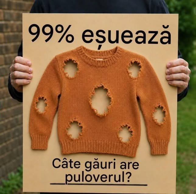 99% dintre oameni eșuează