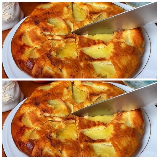 Doar 2 mere, 80 g de făină și câteva ouă prăjitura economică ce poate rivaliza la gust și textură cu deserturile scumpe din cafenea