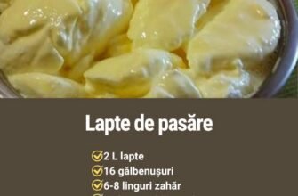 🍮 Lapte de pasăre