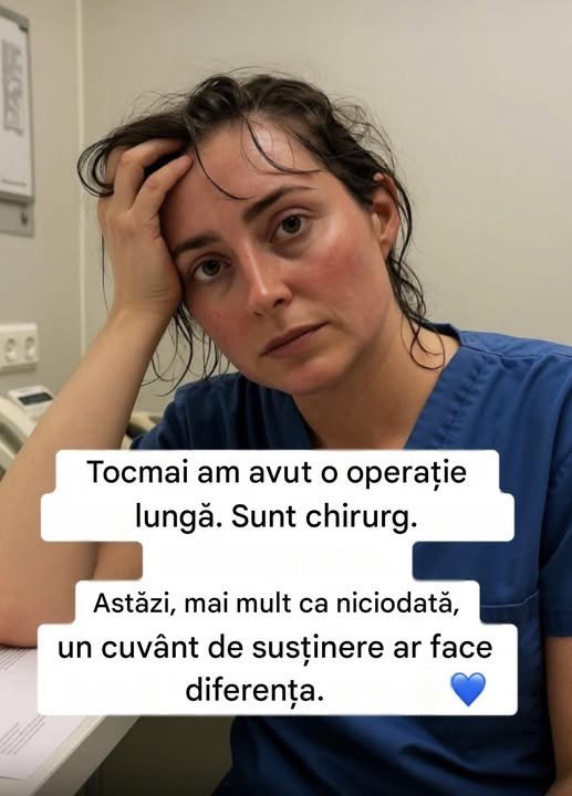 Sunt chirurg și astăzi am avut una dintre cele mai grele operații din viața mea