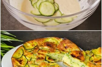 Tartă sărată cu dovlecei și parmezan