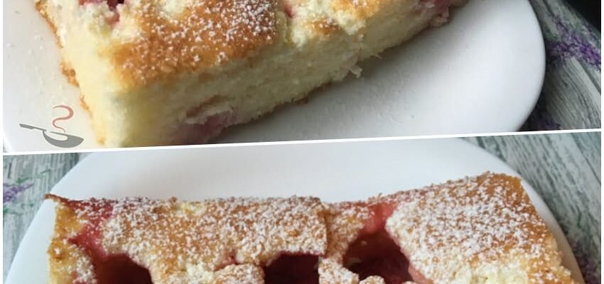 🍓 Prăjitură fragedă cu brânză dulce și fructe