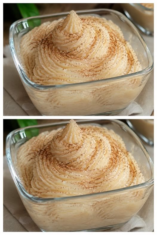Desert de toamna in 5 minute Amestec merele crude si combin cu crema - dispare din bol intr-o secunda