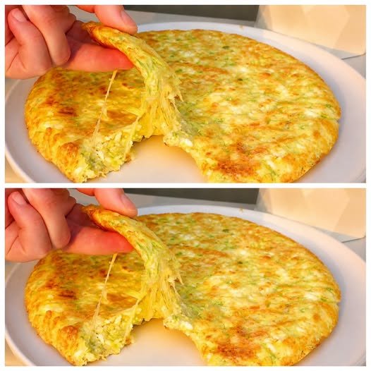 Folosesc 1 kg de dovlecei, 4 ouă și un pachet de brânză de vaci khachapuri „leneș” cu o crustă aurie – aroma umple toată bucătăria!