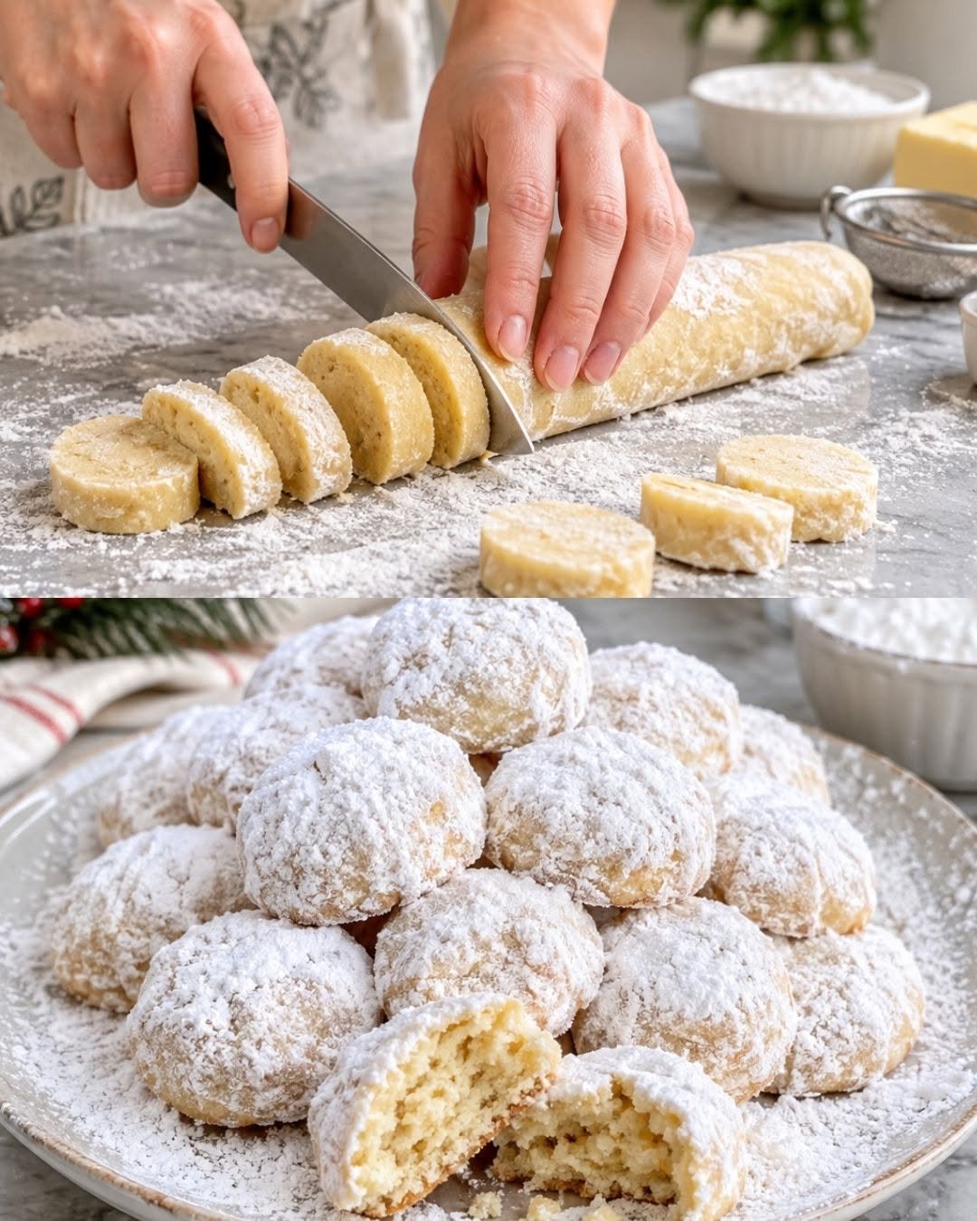 Biscuiți cu Unt în Zăpadă biscuiti-cu-unt-in-zapada-reteta-simpla-de-fursecuri-fragede