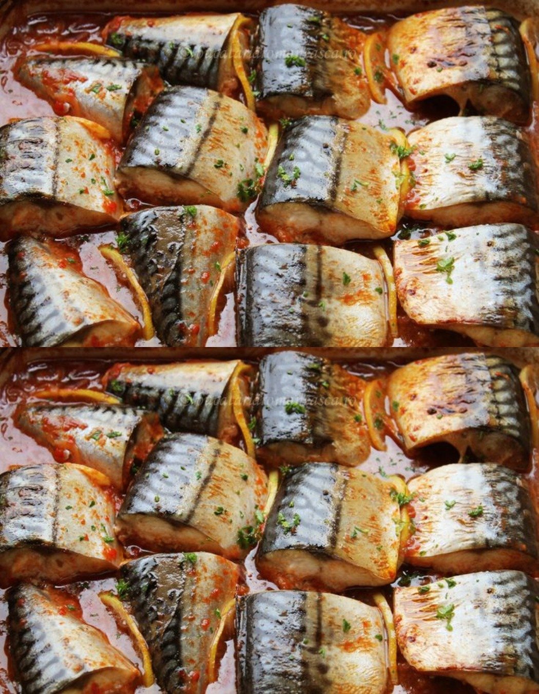 macrou-cu-lamaie-in-sos-de-rosii-la-cuptor-reteta-simpla-si-delicioasa